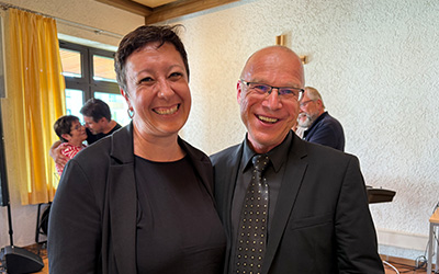 Alexandra Richter und Erich Miller
